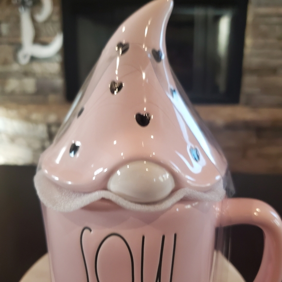 Rae Dunn Soul Mate Mug with topper-NWT - Picture 2 of 4